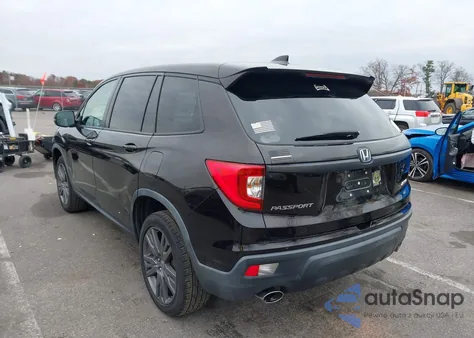 2019 Honda Passport Ex-L из США, поврежденный, VIN 5FNYF8H56KB023027